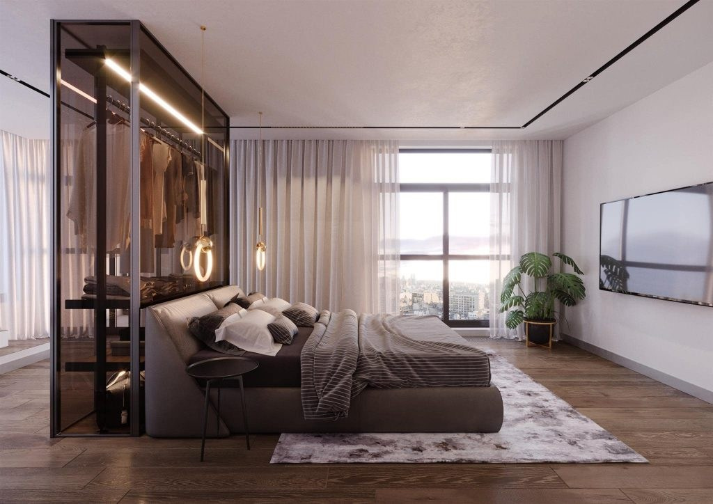 CONTEMPORARY PENTHOUSE. Interior Design & 3D Rendering | Alena Bulataya Design Buro