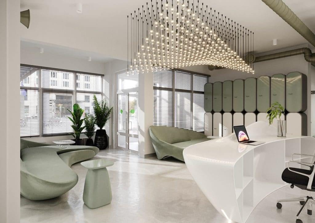 STOMEX DENTAL CLINIC. Interior Design & 3D Rendering | Alena Bulataya Design Buro