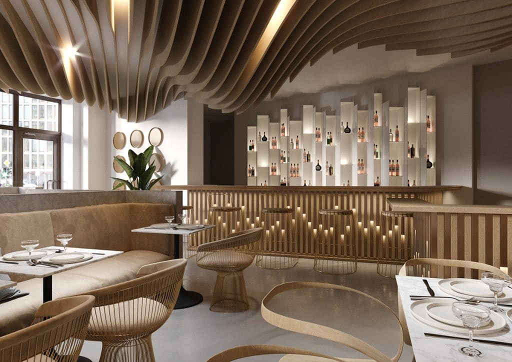 TERRA PIZZERIA. Interior Design & 3D Rendering | Alena Bulataya Design Buro