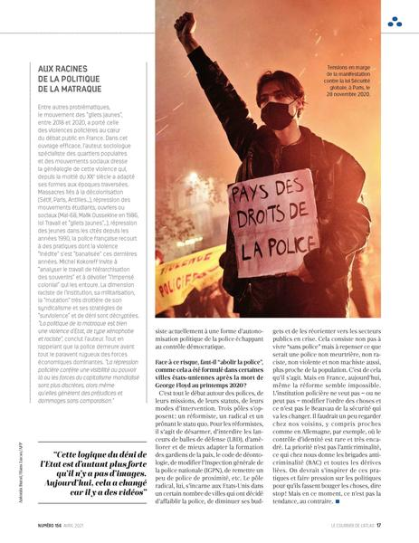 Le Courrier de l'Atlas, avril 2021