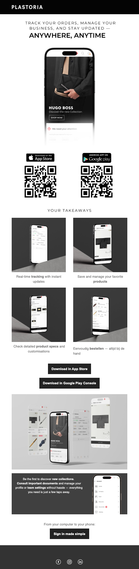Newsletters design. Nœrgie — (Event) design