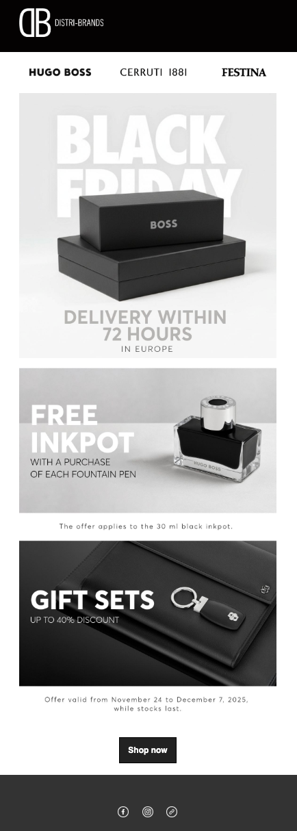 Newsletters design. Nœrgie — (Event) design