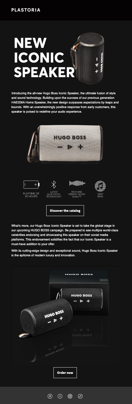 Newsletters design. Nœrgie — (Event) design