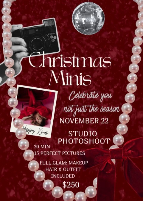 Christmas Minies. PERSONAL PHOTOGRAPHER
