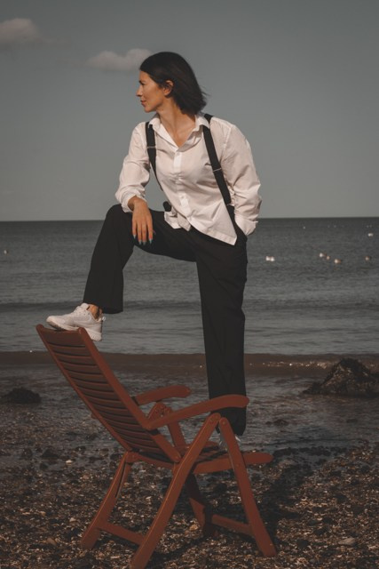 Individual photoshoot in Balbriggan beach. Photographer Co Dublin, Balbriggan — Agata Maliseva