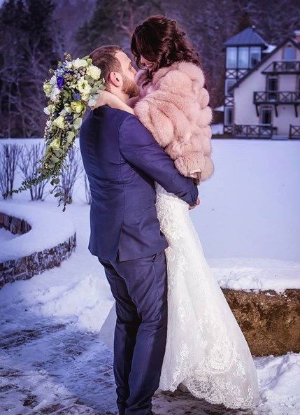 Līgavas pušķi zilos toņos. Event design, decoration, floristry, gift, Irina Novika, Riga, Latvia