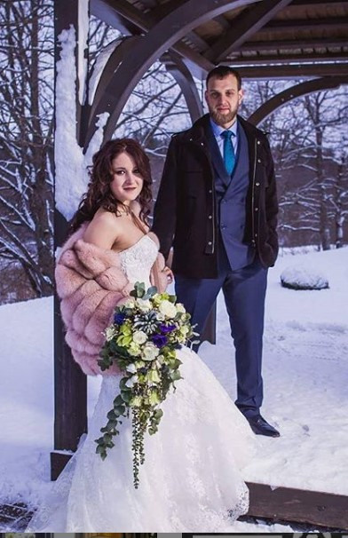 Līgavas pušķi zilos toņos. Event design, decoration, floristry, gift, Irina Novika, Riga, Latvia