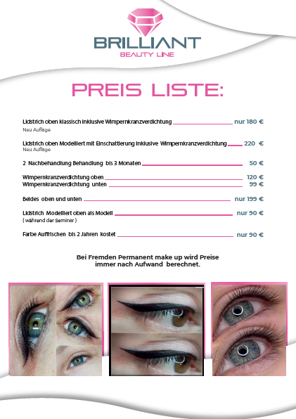 Прайс-листы. Рекламное агентство в Германии