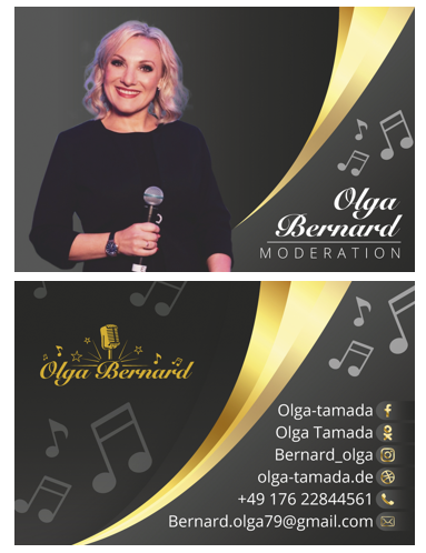 Визитки. Рекламное агентство в Германии