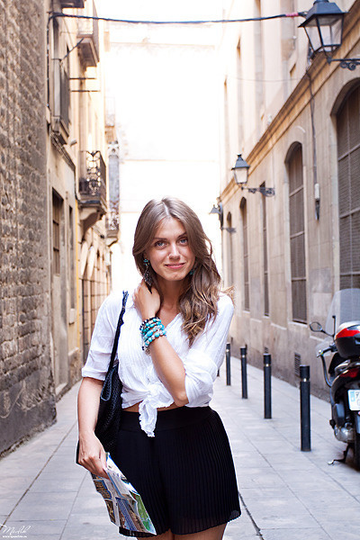 Street style фотосессия в Барселоне. Фотограф в Барселоне Испании Маслик Юлия