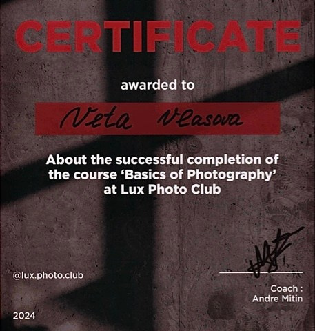 Vidéographe au Luxembourg Veta Vlasova