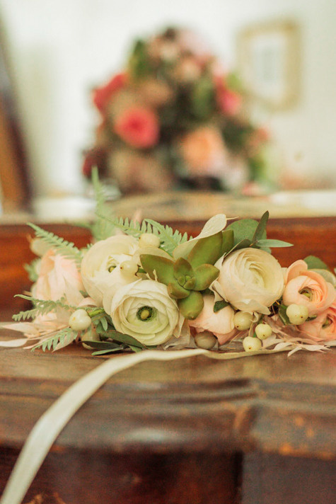 Photos for a flower boutique in the studio. Portrait and wedding photographer in New York