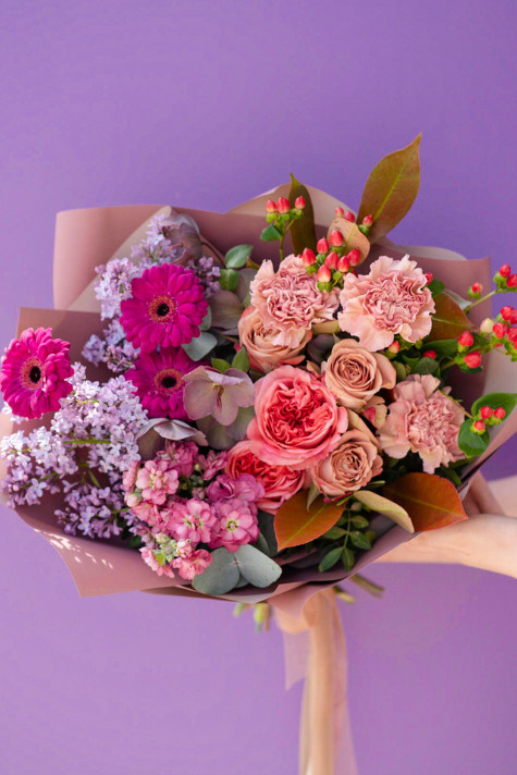 Photos of bouquets. Portrait and wedding photographer in New York