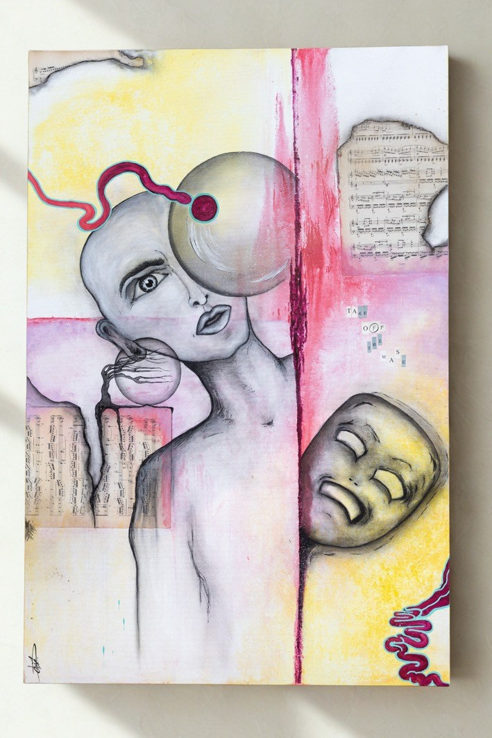 Oil painting, acrylic painting and art. Brand / Business Photographer & Coach Prague — Dana Lišková