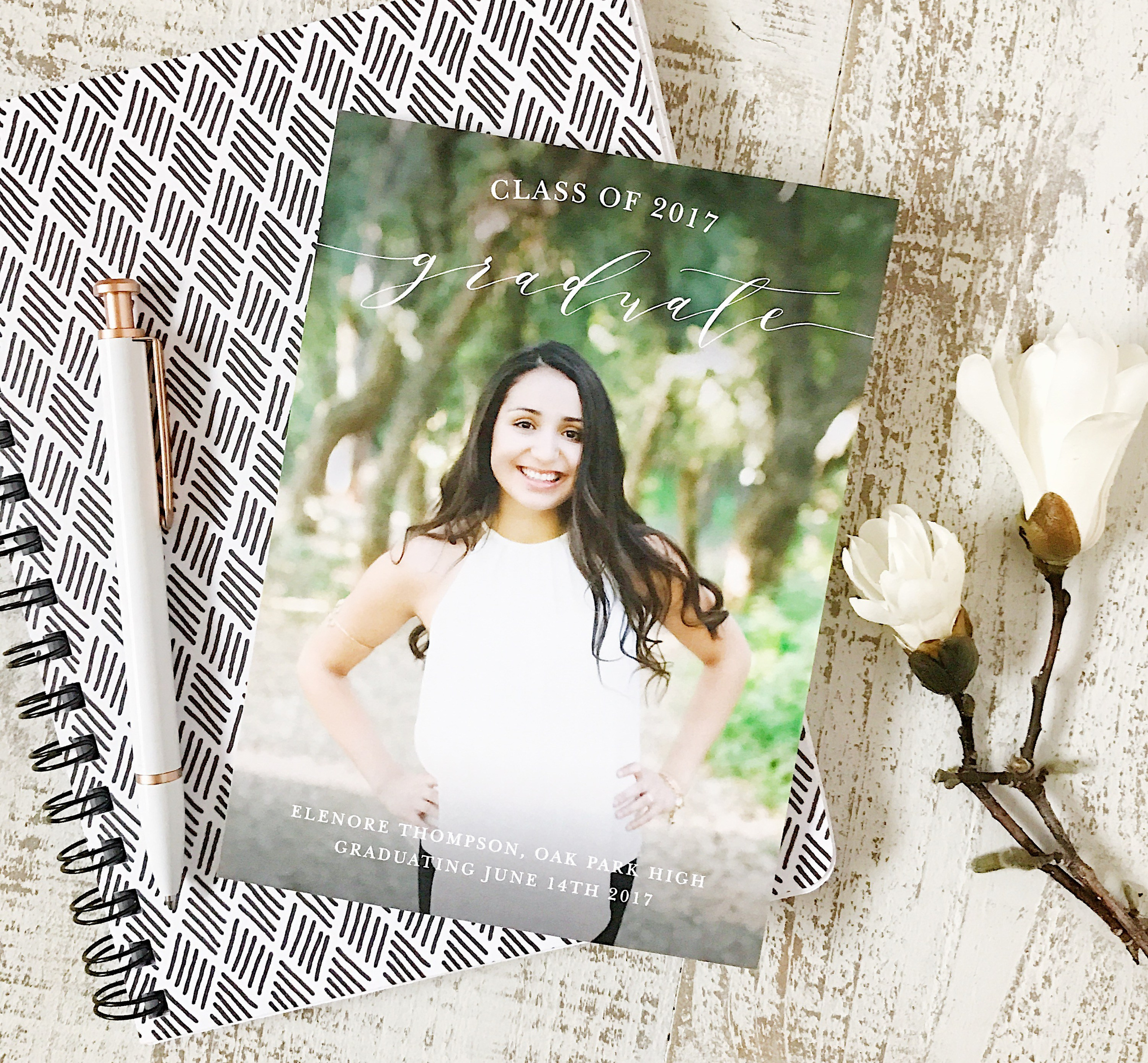 Basic Invite: Print Your Grad Party Invitations Easy. Portrait and graduation photographer Marina Simanava