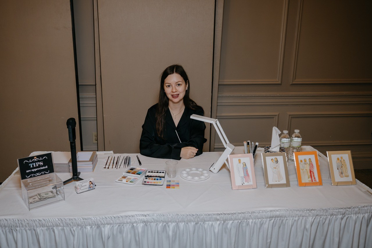 Live Wedding & Event Painter New York