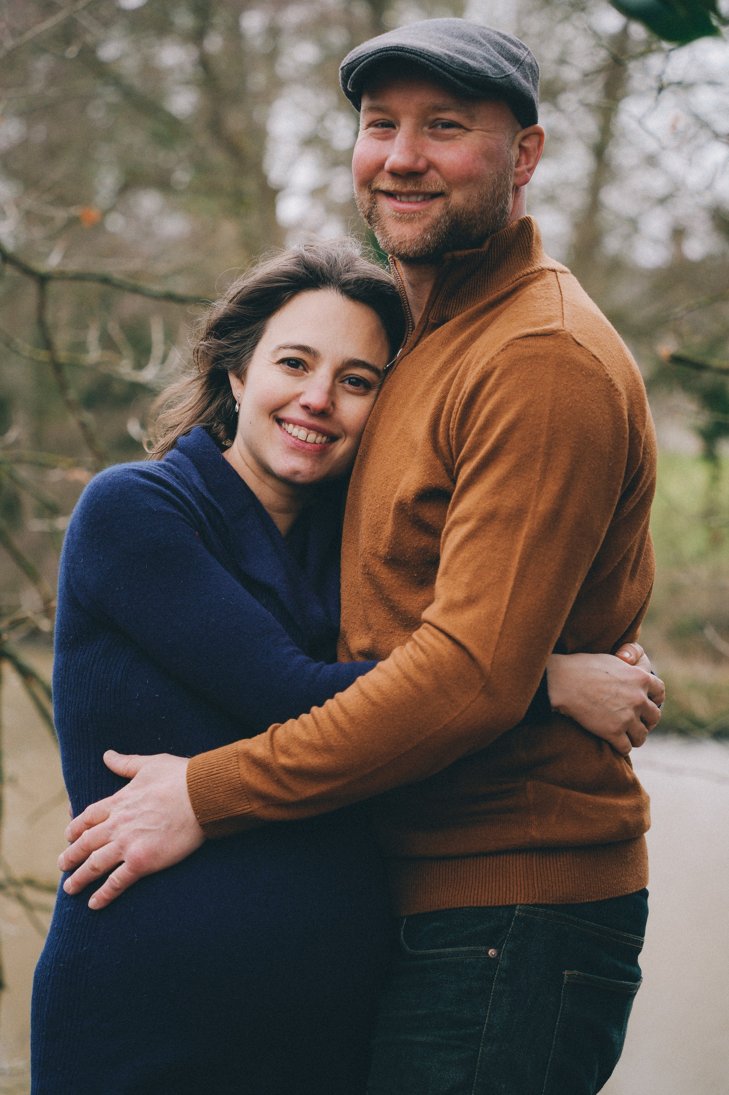 Couple portrait photography session by portrait photographer Irina Zoteeva in Solihull