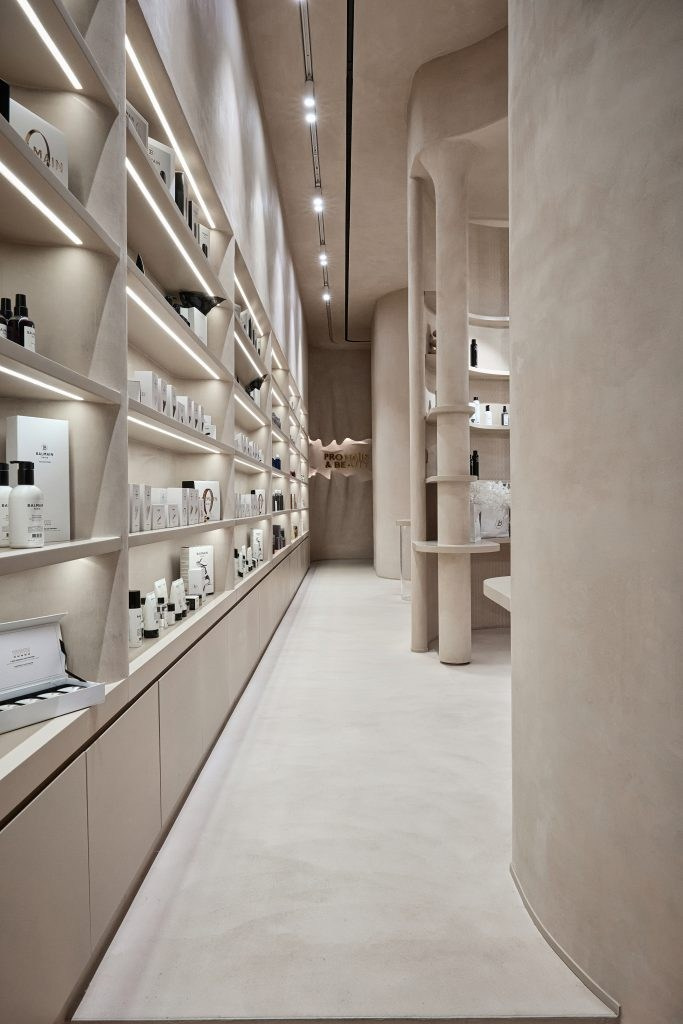 PRO NAILS & BEAUTY STUDIO. Interior Design & 3D Rendering | Alena Bulataya Design Buro