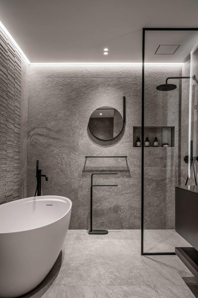 MINIMALISTIC COUNTRY HOUSE. Interior Design & 3D Rendering | Alena Bulataya Design Buro