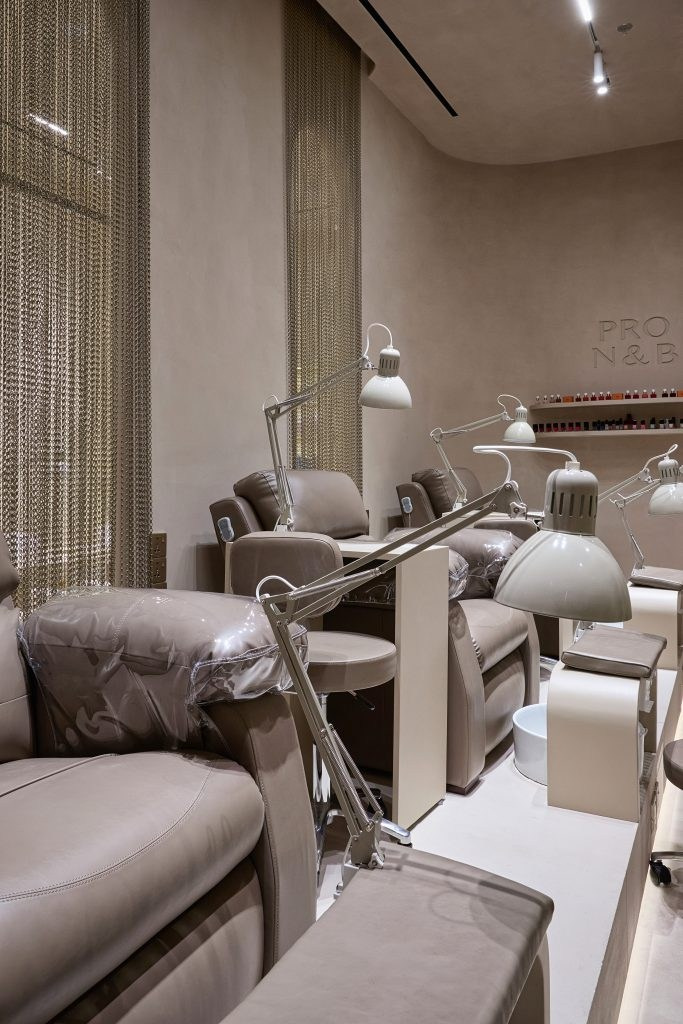 PRO NAILS & BEAUTY STUDIO. Interior Design & 3D Rendering | Alena Bulataya Design Buro