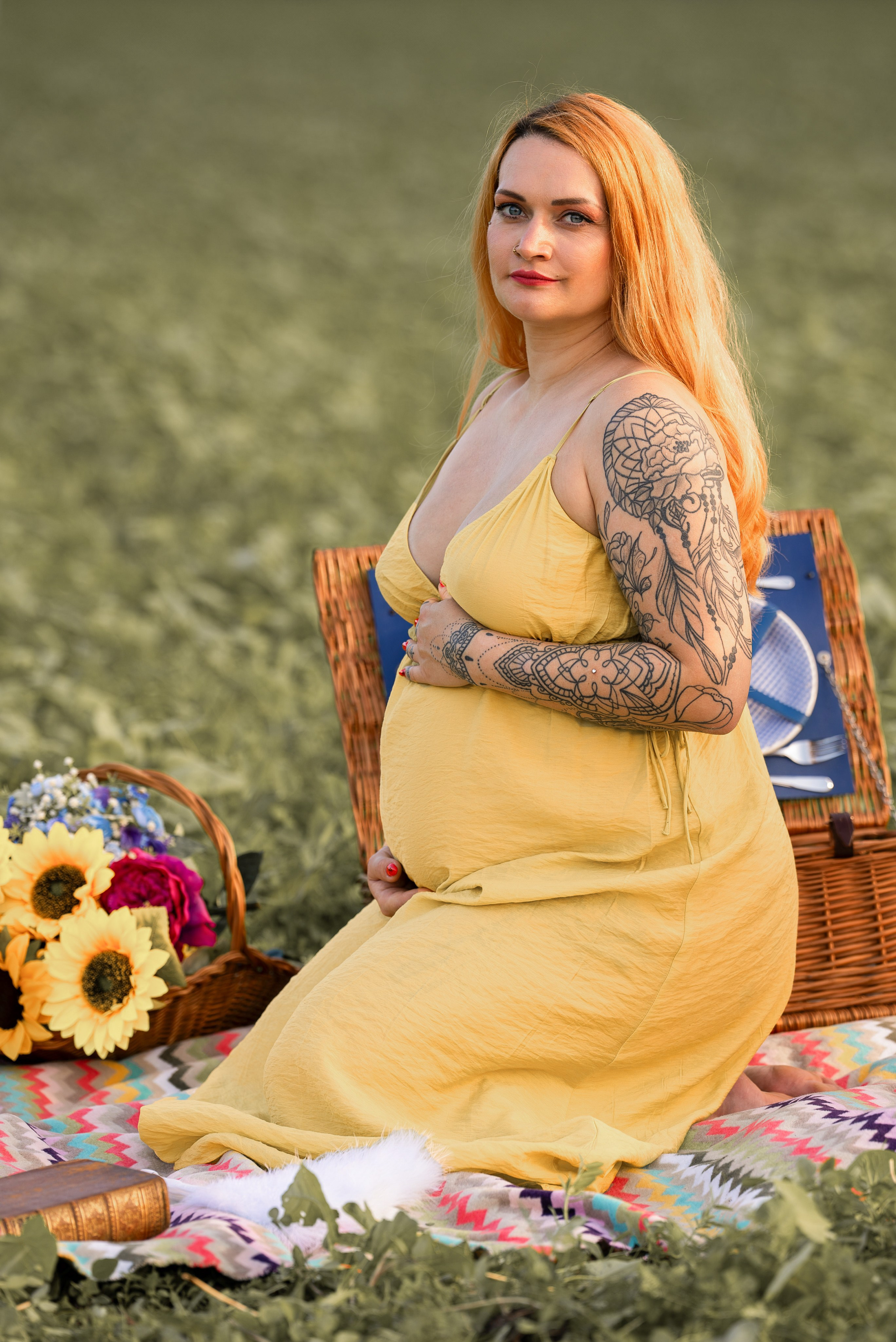 Babybauch. Fotostudio in Metzingen