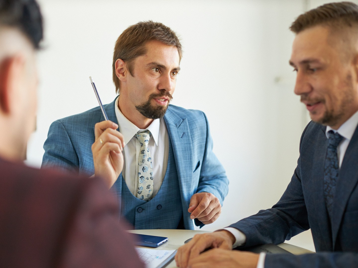 Фото деловой встречи в офисе - фотограф Андрей Дунин