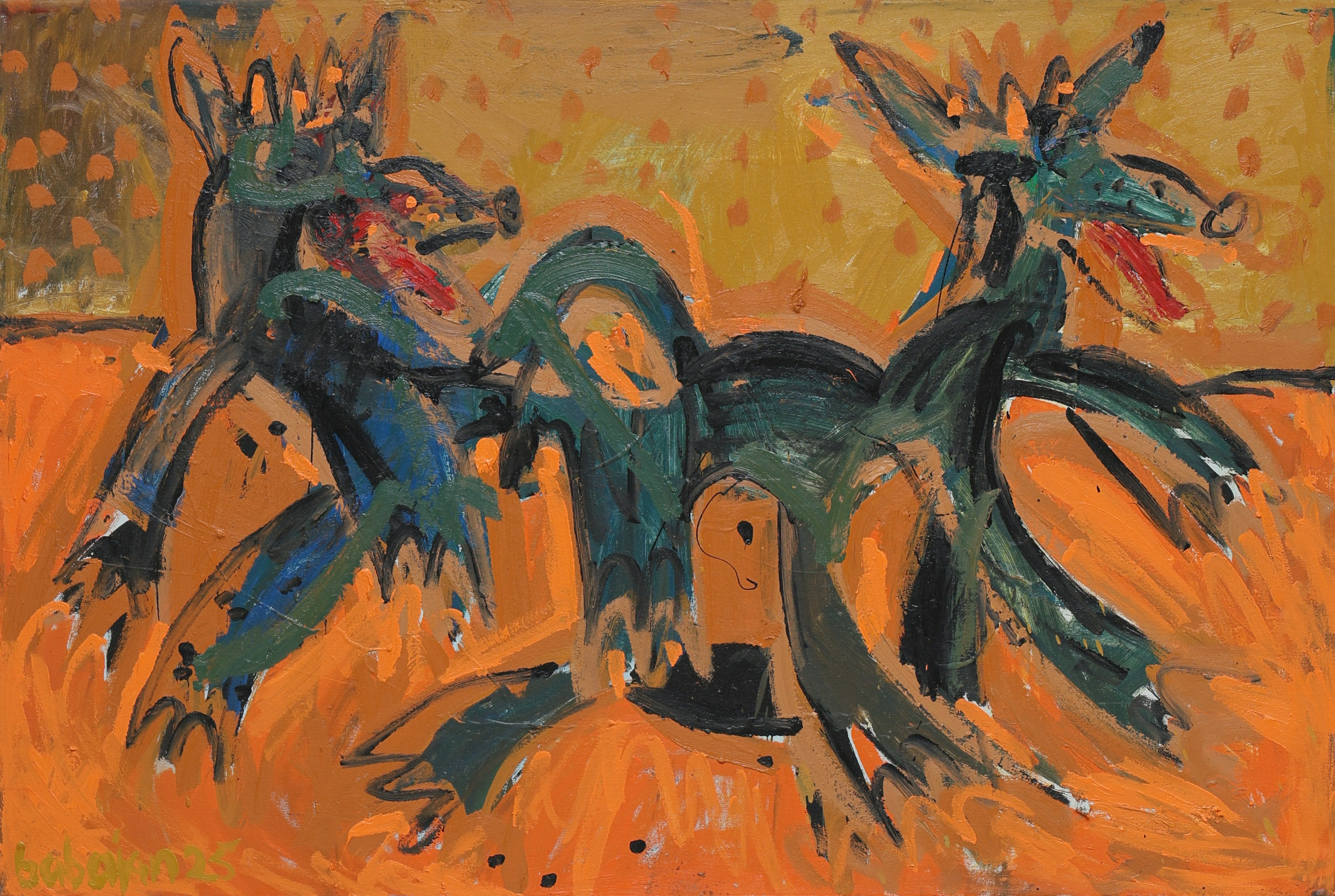 Саламат Бабаджанов. Regeneration Art Gallery Tashkent