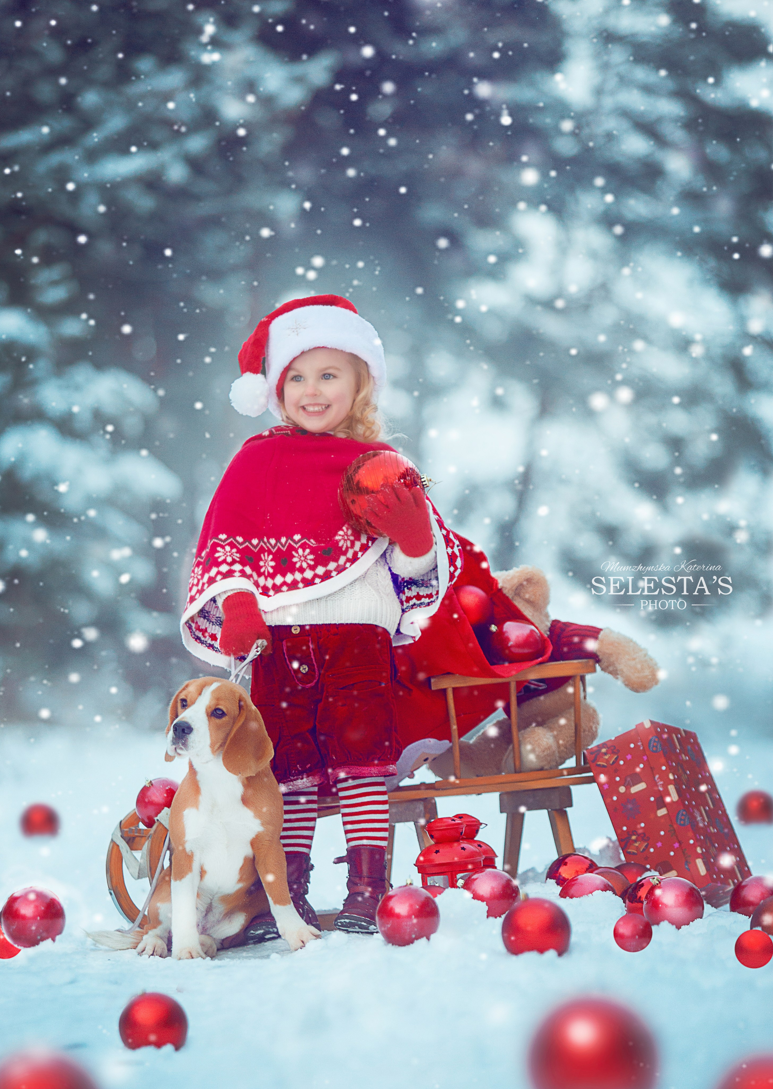 Новорічна фотосессія. Фотограф Катерина Мумжинська