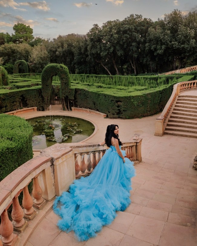 Luxury photoshoot in Barcelona