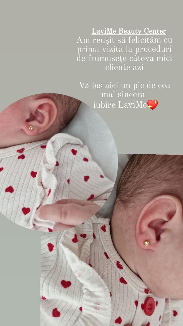 Piercing & Cercei Ureche – Sigur și Steril la Lavime Hîncești. Lavime.md – Salon de Frumusețe Premium în Hîncești