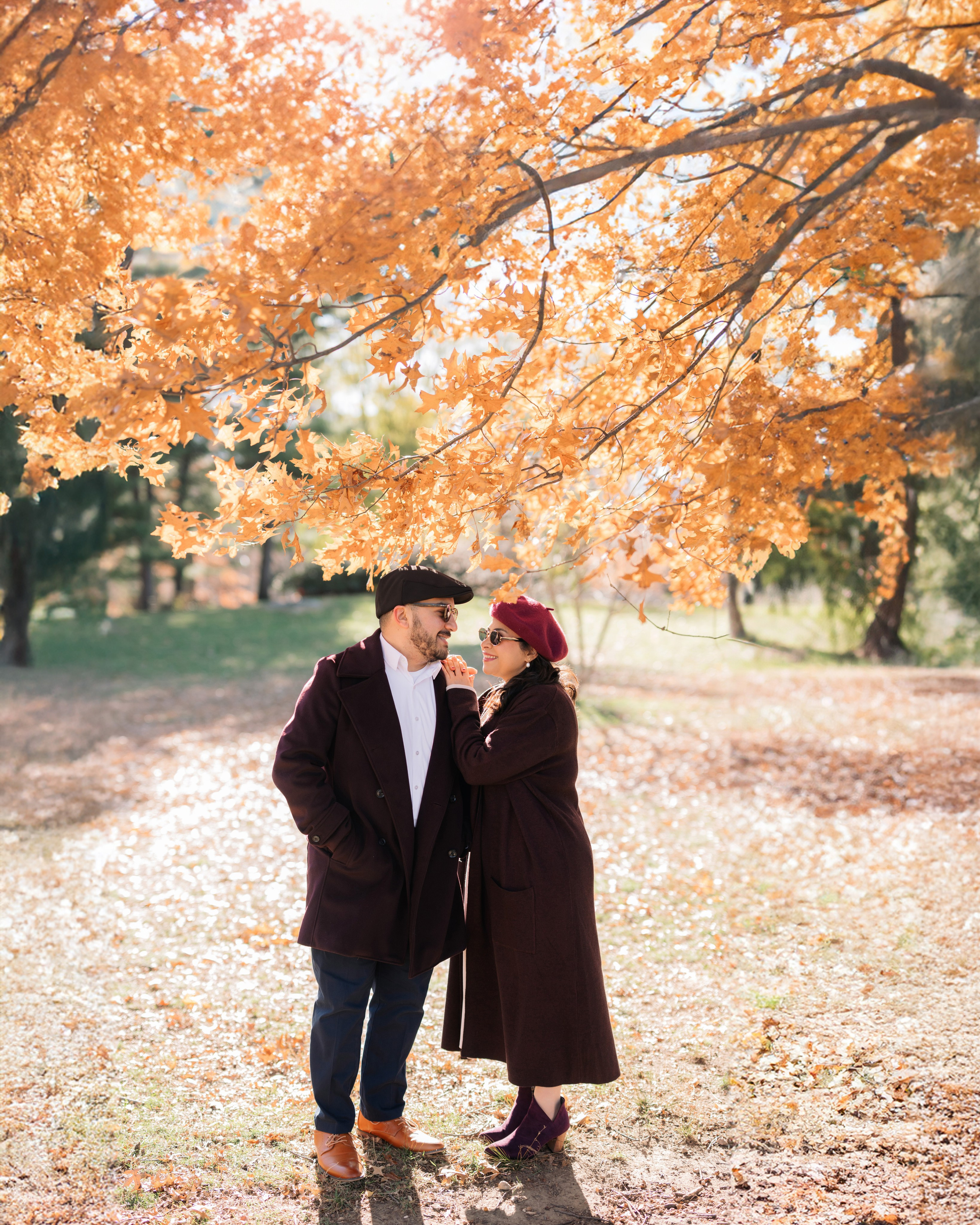 Marina and Mina in Central Park | NYC Engagement Photography