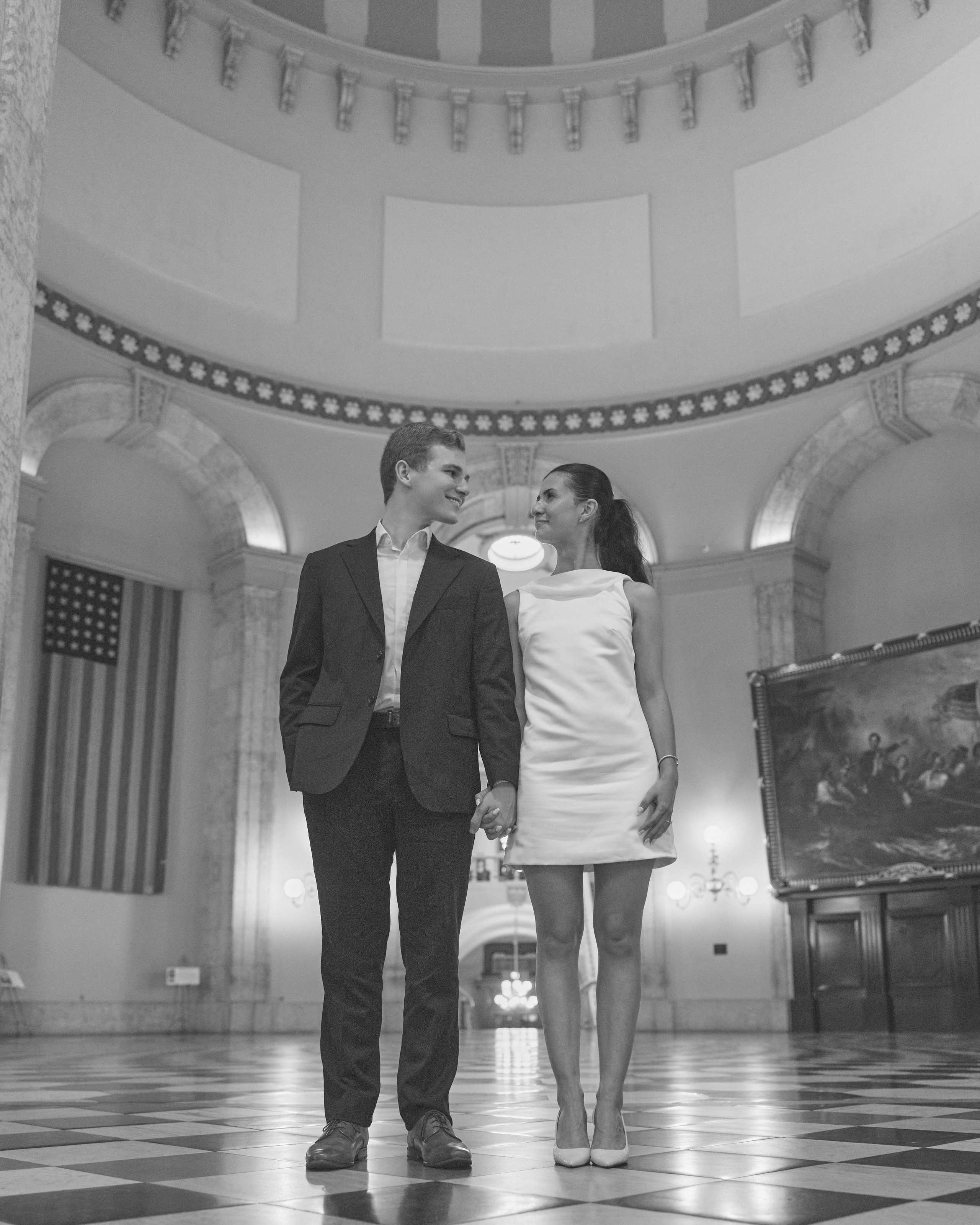 Ohio Statehouse in Columbus — Romantic Proposal Location Near Columbus (1). Kovyphoto