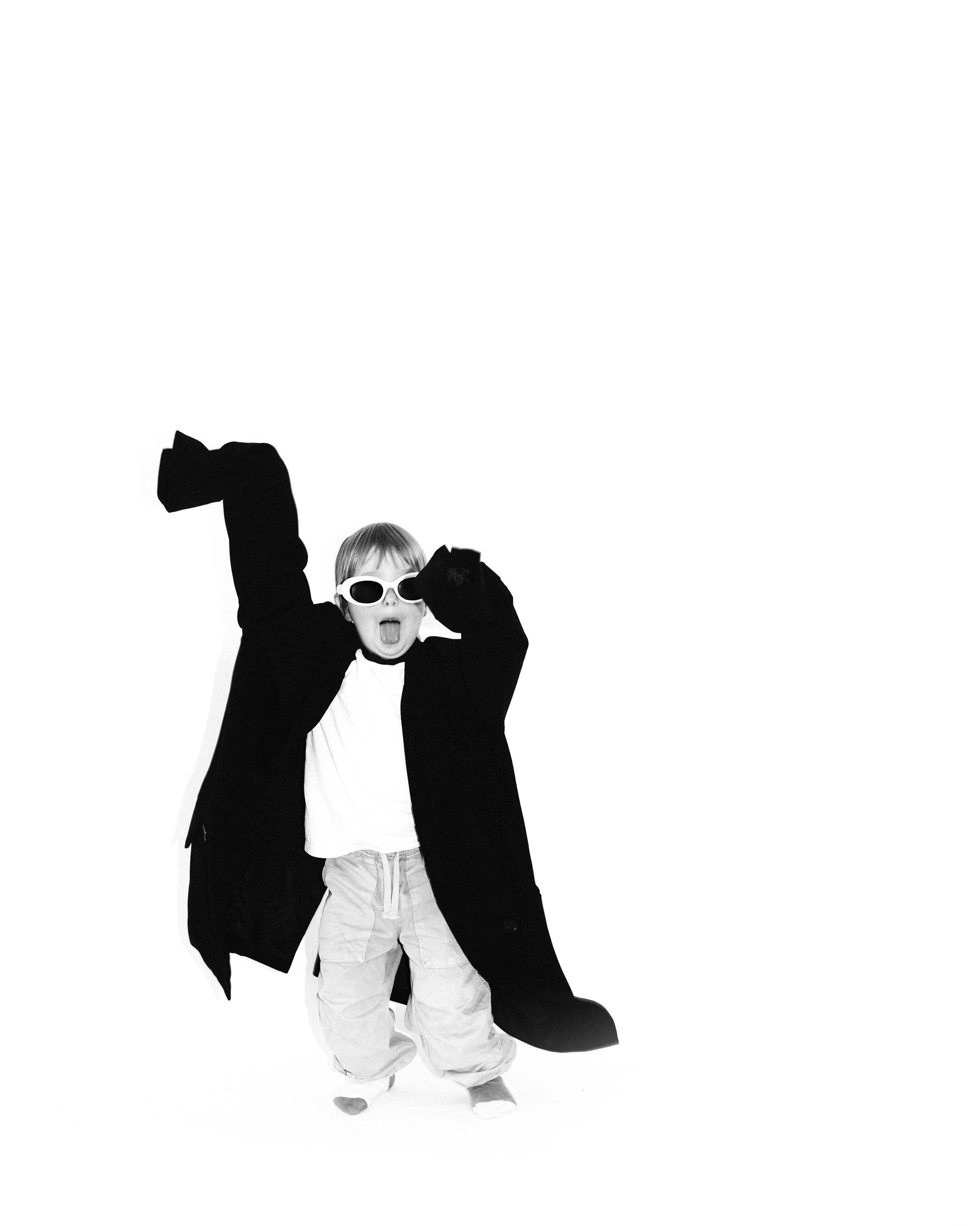 Creative studio portrait in Wexford — playful photography session with costume styling by AMELPOMENEM PHOTO.