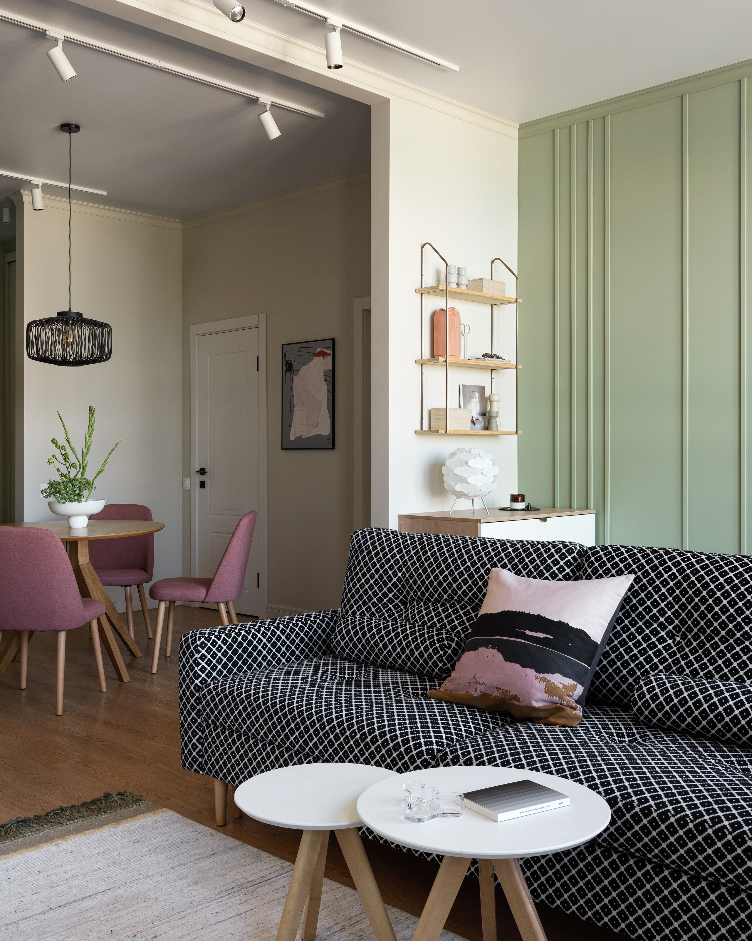 Дизайнер интерьера — ЖК Стеллар Сити — двушка в скандинавском стиле