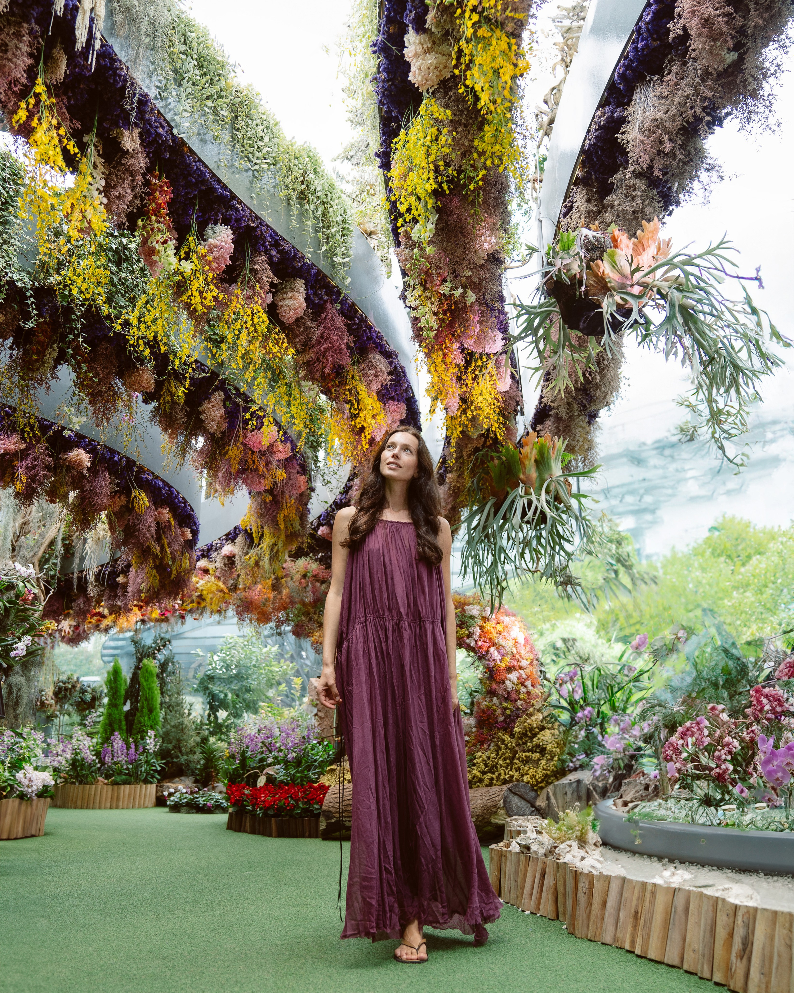 Gardens by the Bay. Dasha in Singapore