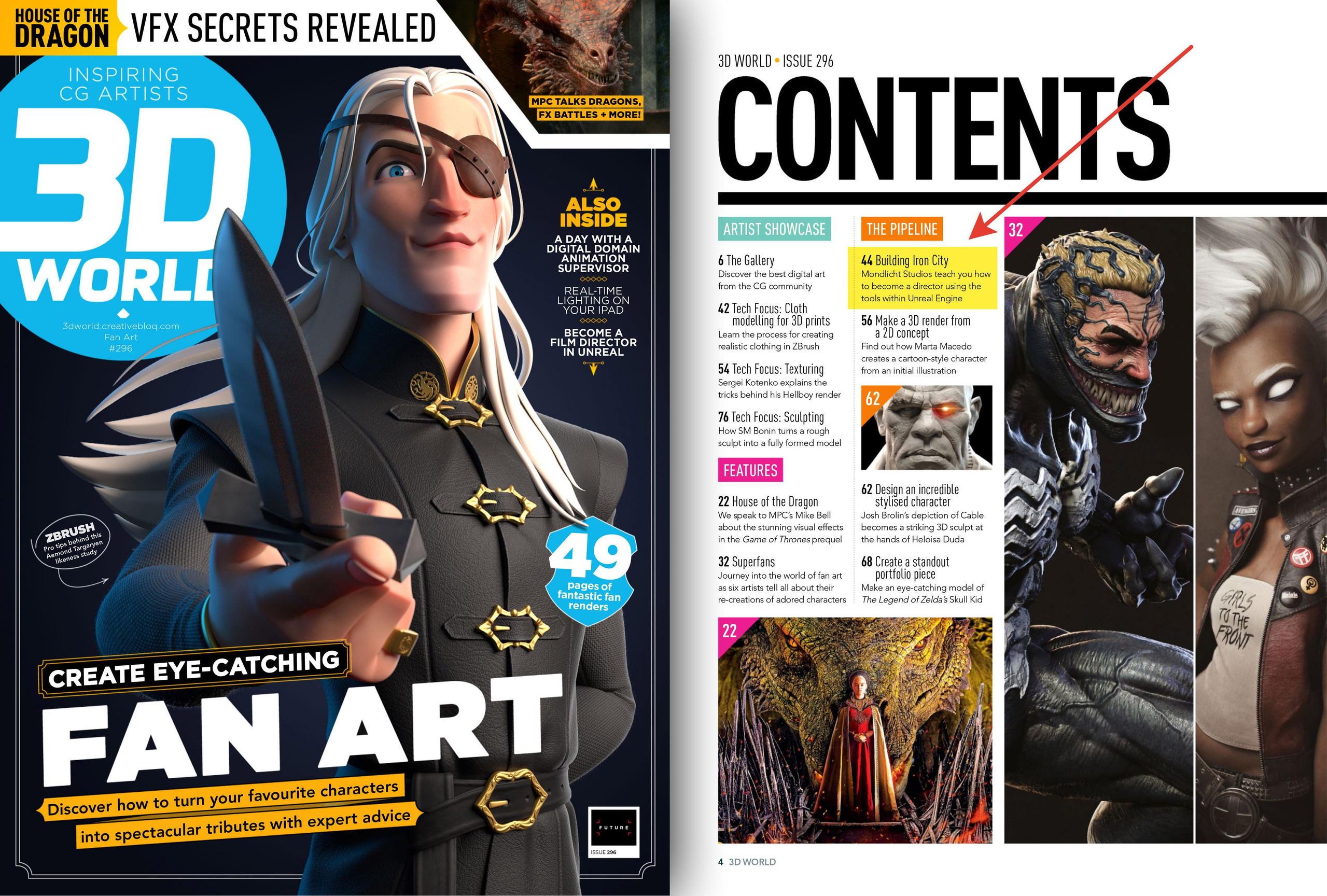 Press: 3D World, MAR 2023. Ilya Nodia — Cinematic Stories, Directing, Advertising