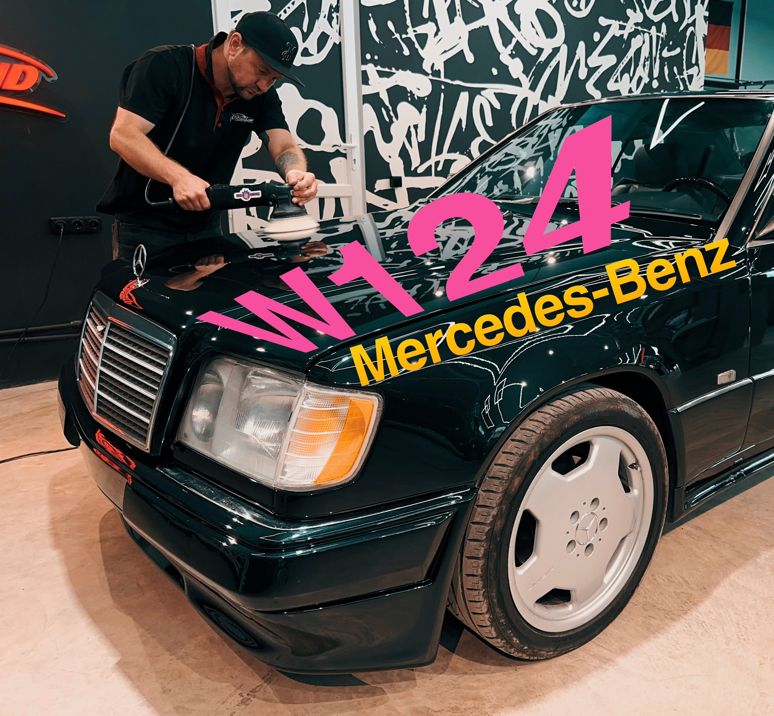 Mercedes-Benz W124 Coupe: Легендарное купе 80-90-х годов Detailing. Мастер Детейлинга / Автосервис / Ремонт Кузова PDR / Кишинёв