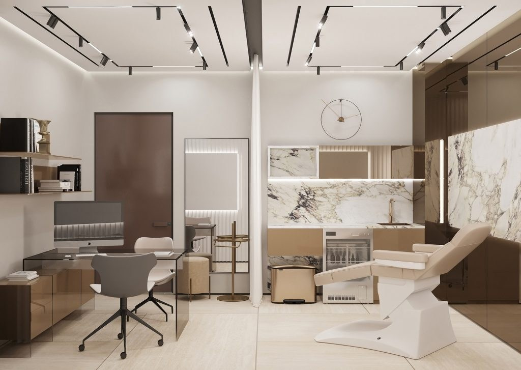 ELEMENTAL DAY SURGICAL CENTRE IN DUBAI. Interior Design & 3D Rendering | Alena Bulataya Design Buro