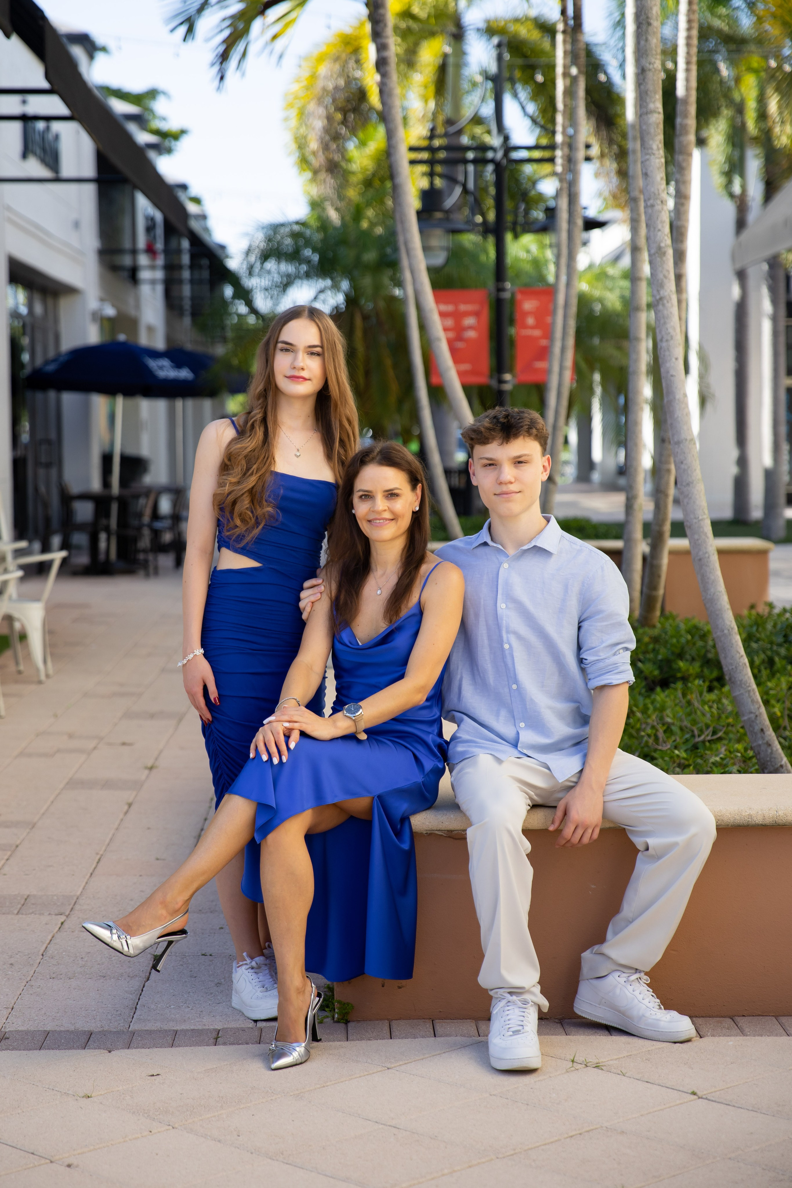 Chic Family Session in the Heart of Aventura. Miami Family and Event Photographer