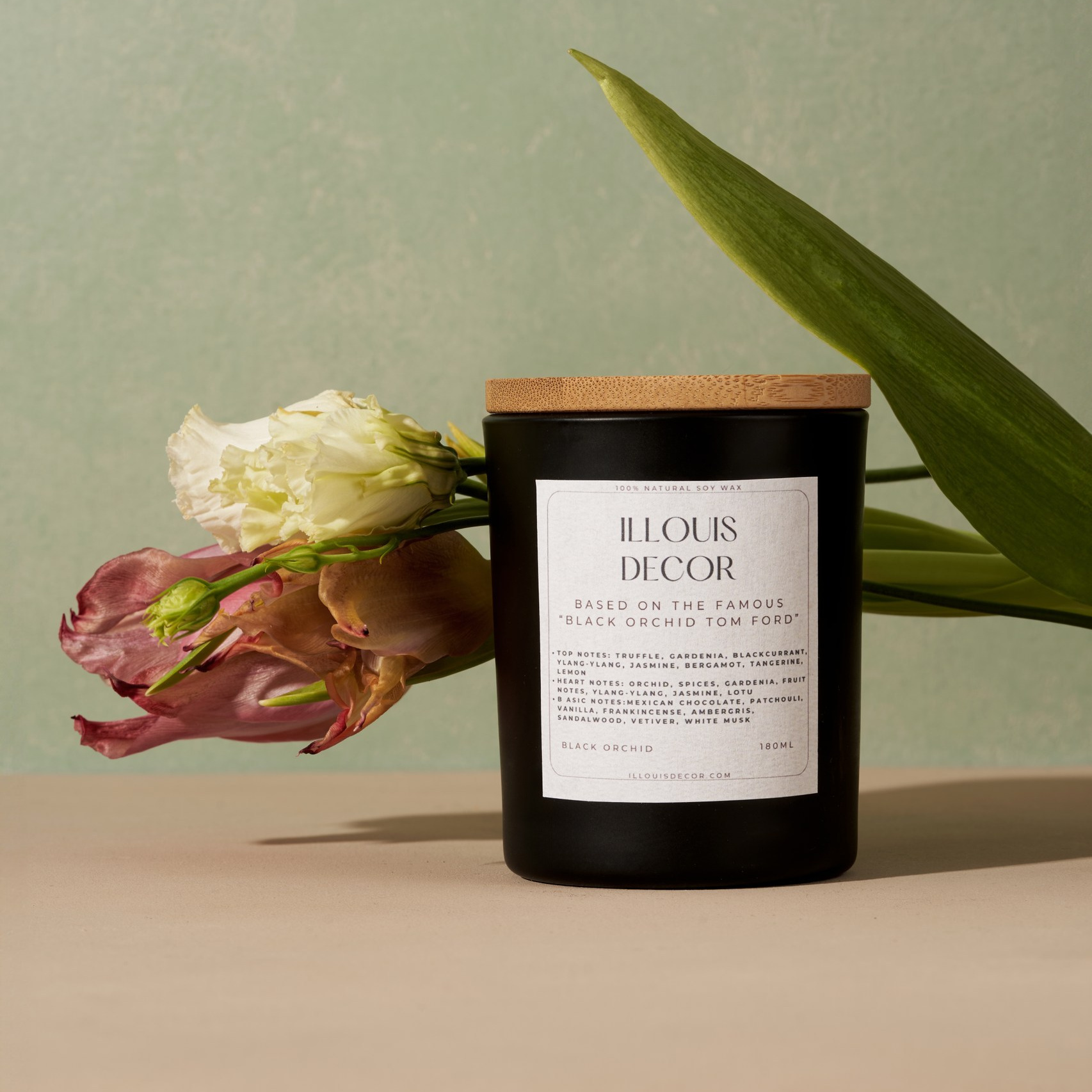 Fotografía de velas artesanales para e-commerce.