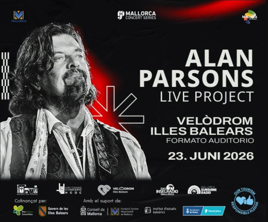 Alan Parsons Live Project — концерт на Мальорке 2026: легенда рока в Velòdrom Illes Balears | FOTKAI