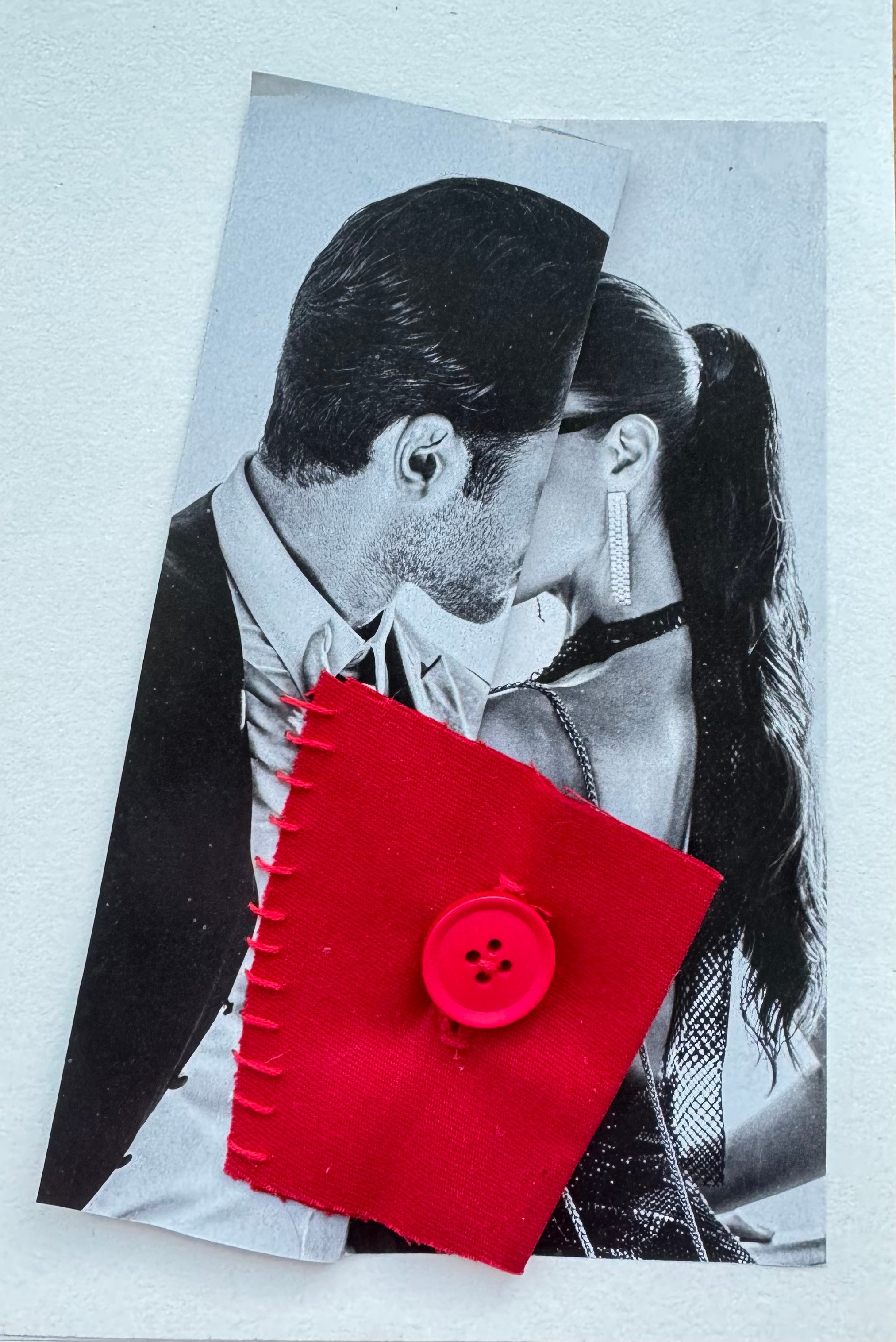 Mixed media. Natalia Naletova — artist and researcher working with textile, collage & memory