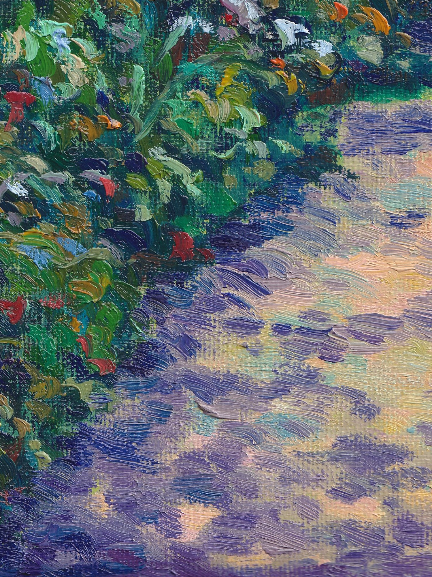 Path, Lautaret Garden. Evgeniia Bychina, painter