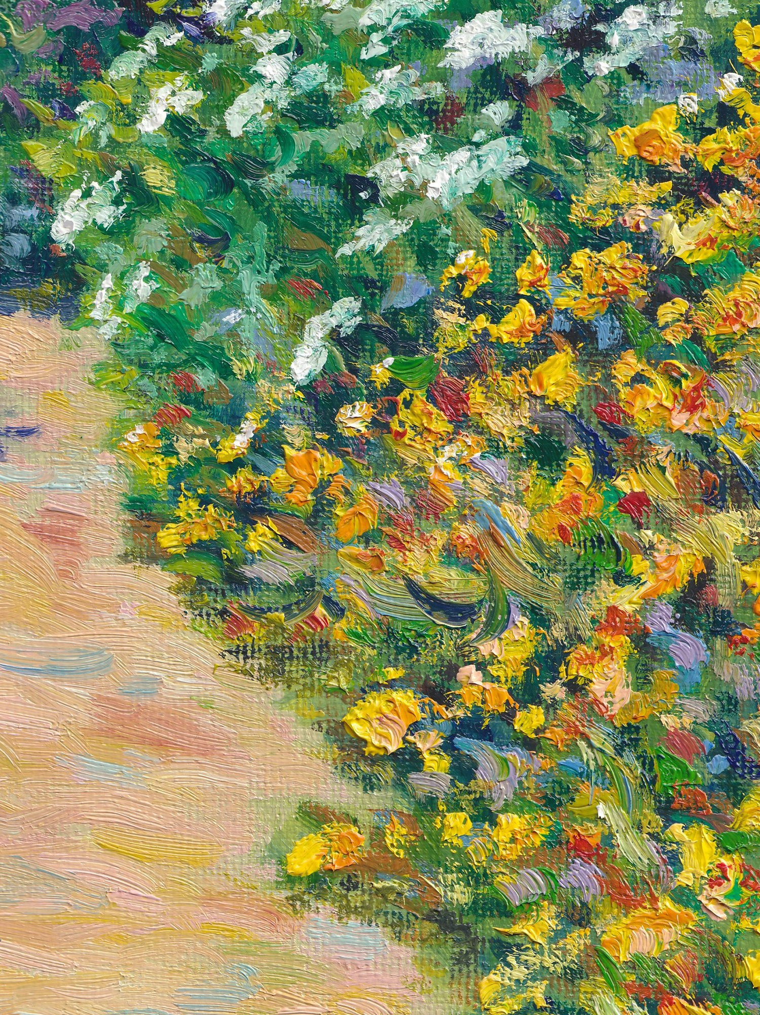 Path, Lautaret Garden. Evgeniia Bychina, painter