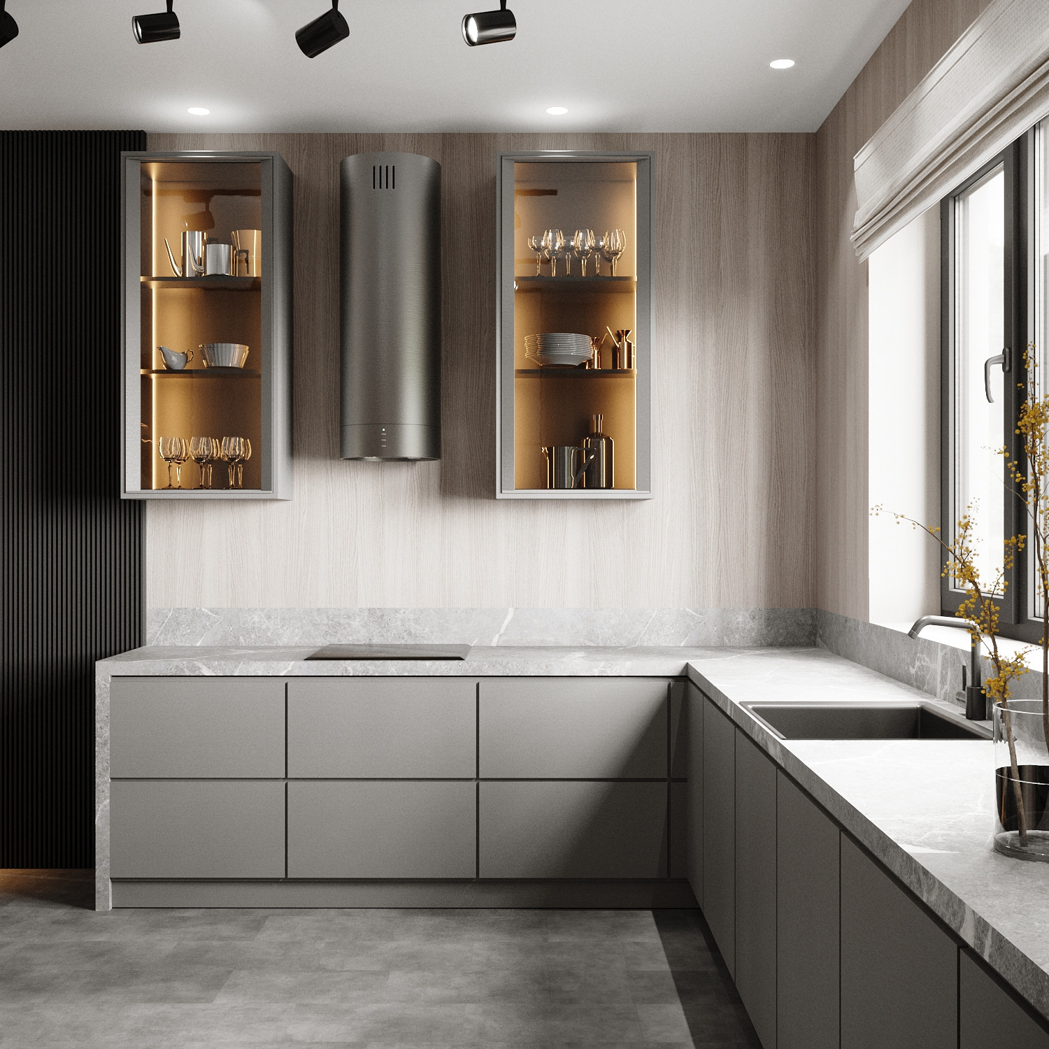 Interjera dizaina studija 4 Stūri