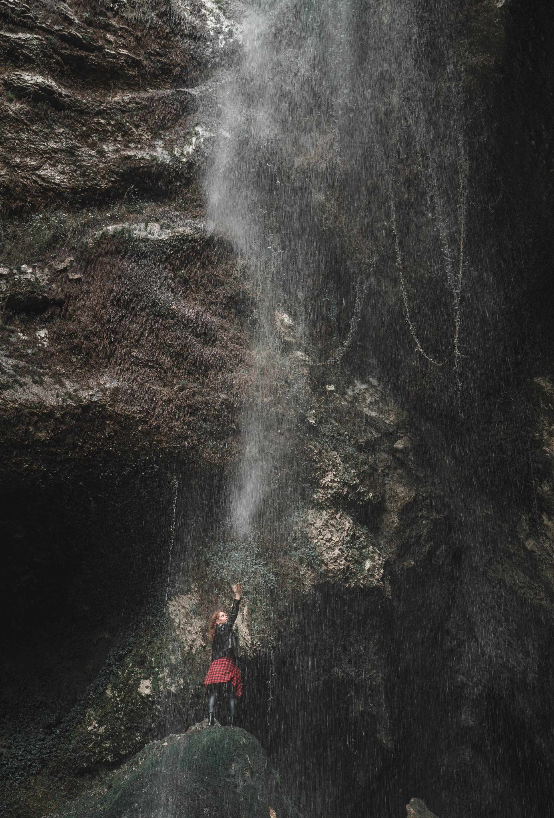 Waterfall keeper. Photographer Phuket