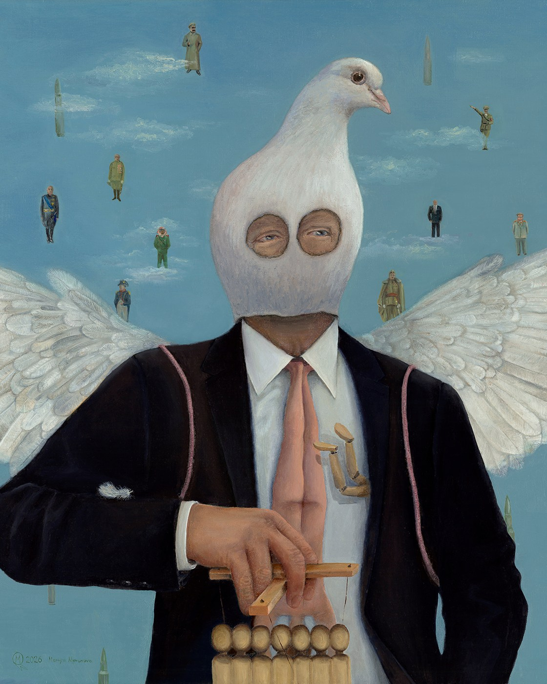 Surrealist artist Mariya Myronova based in Cambridge UK