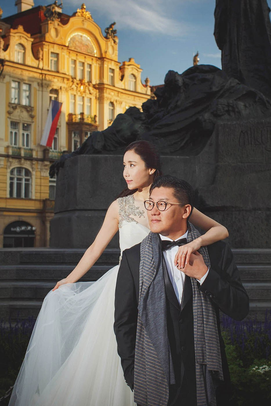 Catherine & Cedric Son — Refined Post-Wedding in Prague