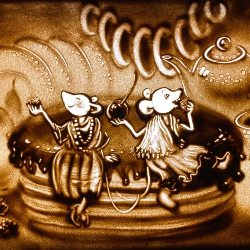 LysSkolen. Sand Animasjonsteatret