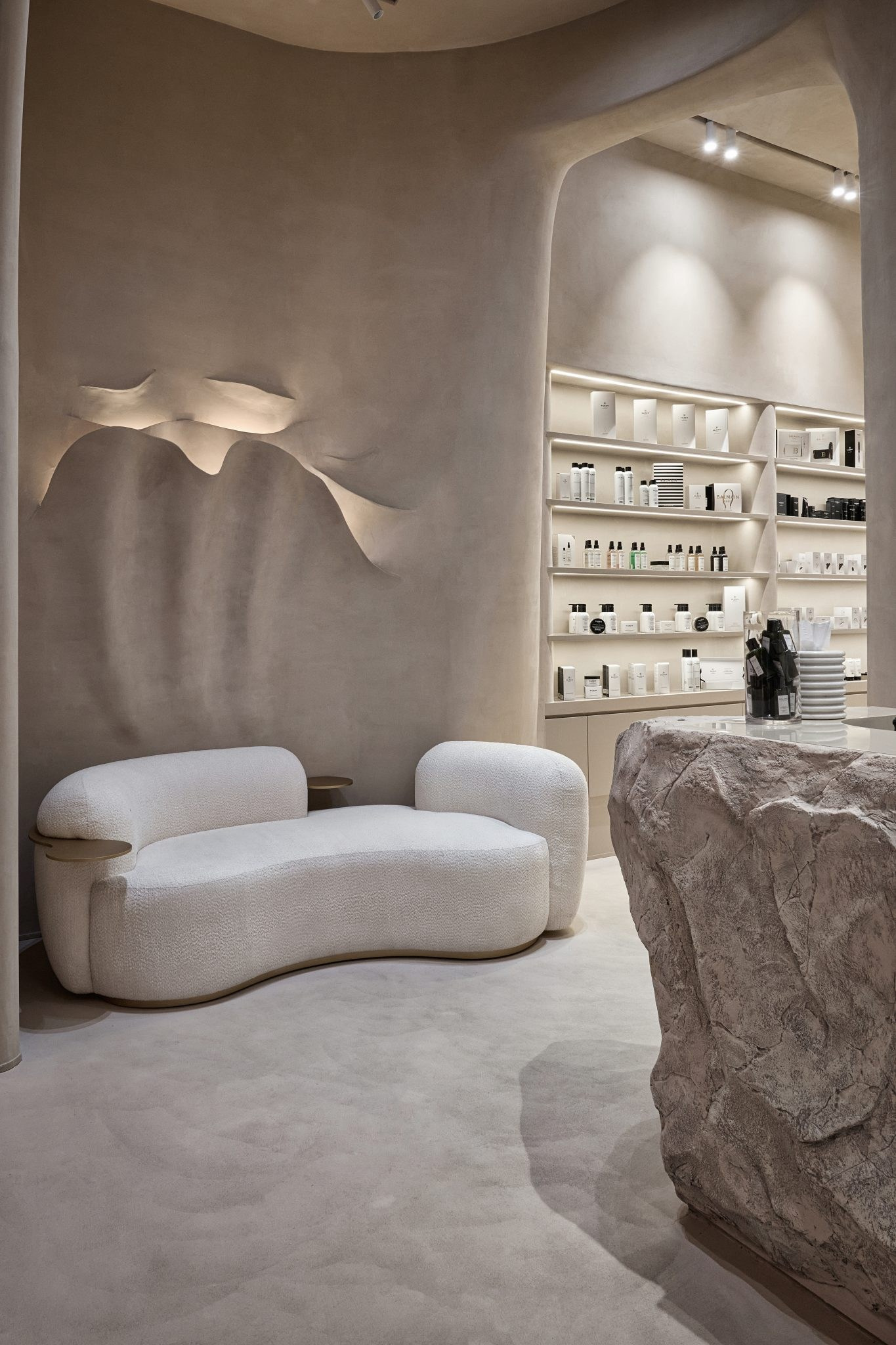PRO NAILS & BEAUTY STUDIO. Interior Design & 3D Rendering | Alena Bulataya Design Buro